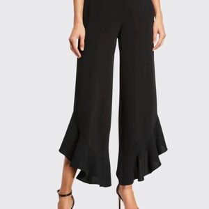 Cinq à Sept Flare Ruffle Dress Pants Sz 10